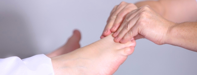 massage pied kiné