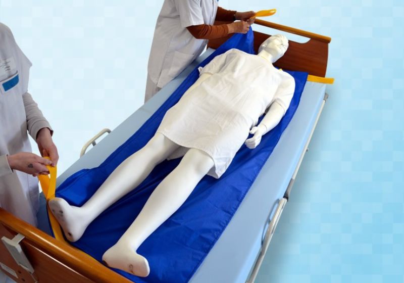 L'image présente un drap de glisse